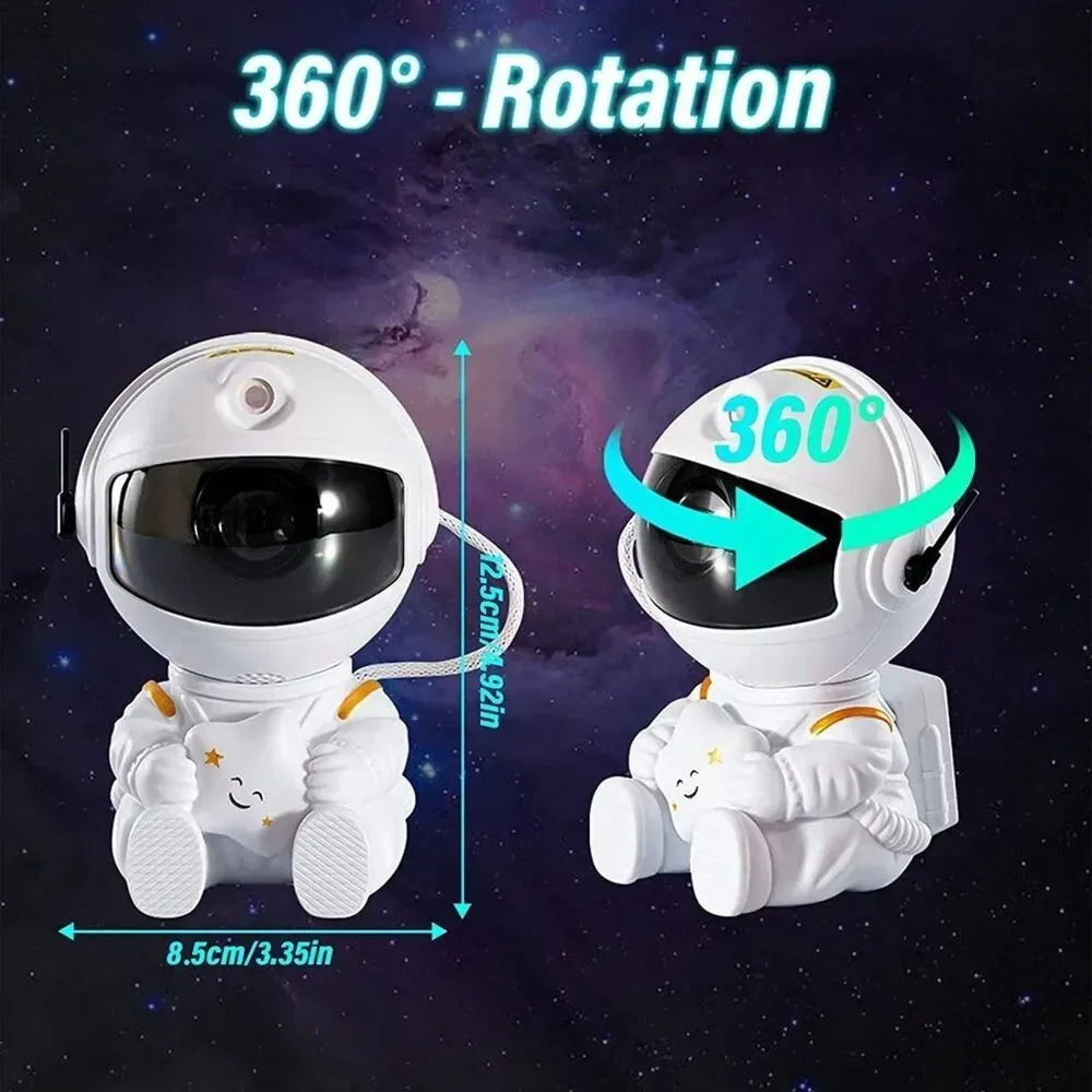 Astronaut Projector Galaxy Starry Night Light Nebula Sky Projector LED Remote